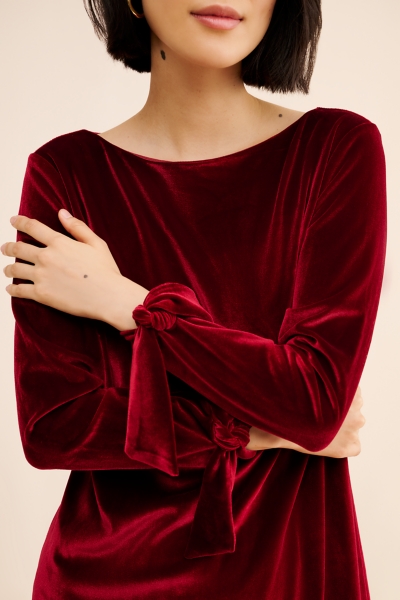 Bow Sleeve Mini Dress | Nuuly