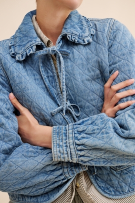 Heidi Denim Quilted Jacket | Nuuly