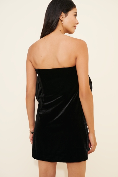 Legacy Velvet Rosette Mini Dress | Nuuly