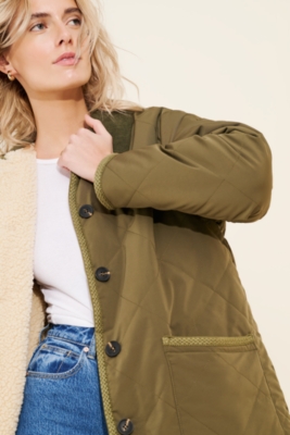 Arnelle Teddy Reversible Jacket