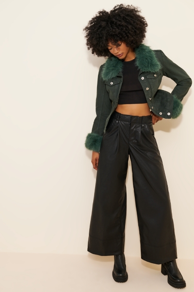 Afton Vegan Trouser | Nuuly