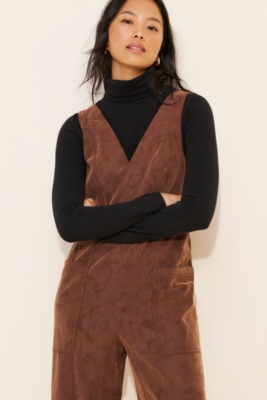 Nico Vegan Suede One-Piece | Nuuly