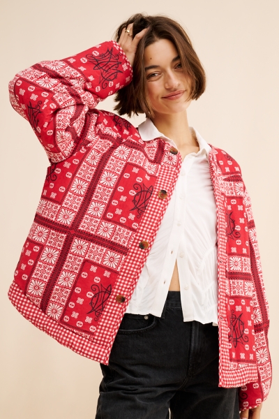 Macy Bandana Jacket | Nuuly