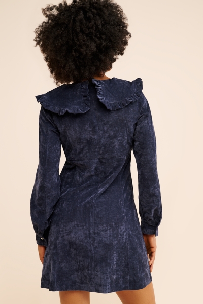 Oversized Collar Corduroy Dress | Nuuly
