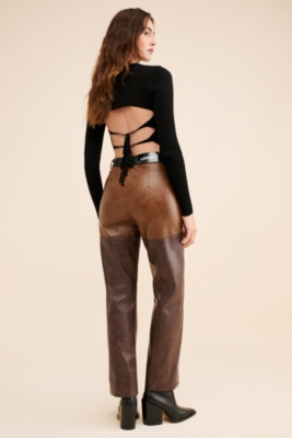 Buffalo Vegan Leather Pants