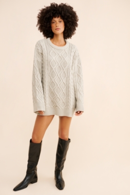 Lora Striped Turtleneck Sweater