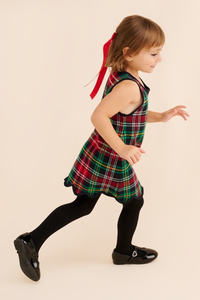 Kids A-Line Plaid Dress | Nuuly