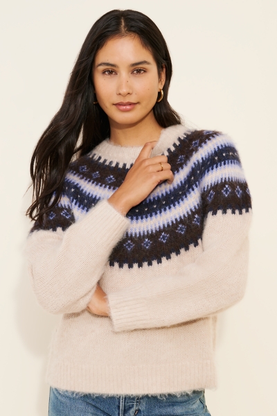 Gale Wool Blend Fair Isle Pullover Sweater | Nuuly