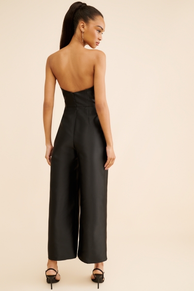 Hills Strapless Plunge Jumpsuit | Nuuly