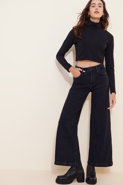 Ms. Fonda High Rise Wide Leg Jeans | Nuuly
