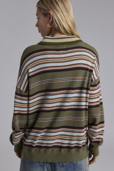 Bowen Oversized Polo Sweater | Nuuly