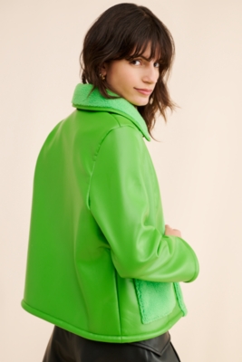 Vegan Leather Kelly Jacket | Nuuly