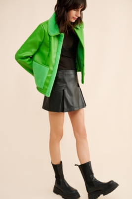 Vegan Leather Kelly Jacket | Nuuly