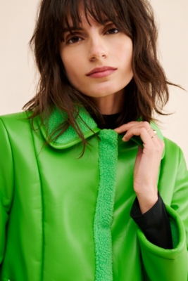 Vegan Leather Kelly Jacket | Nuuly