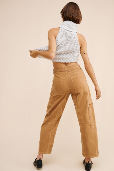 Marcelle Low Slung Corduroy Cargo Pants | Nuuly