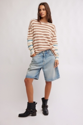 Nina Stripe Long Sleeve Tee