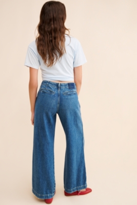 Edith Wide Leg Trouser Jeans | Nuuly