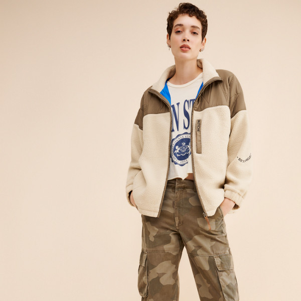 Colorblock Fleece Jacket | Nuuly Colorblock Fleece Jacket | Nuuly