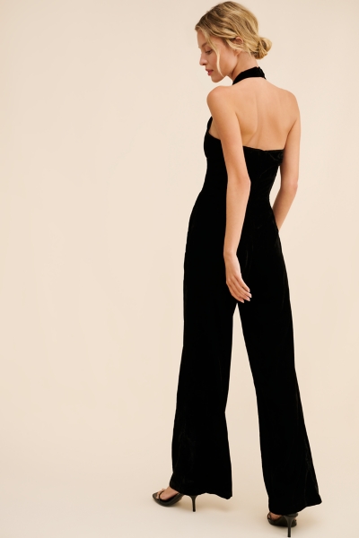 Floral Velvet Jumpsuit | Nuuly