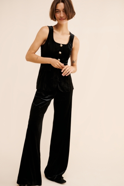 Kya Velvet Jumpsuit | Nuuly
