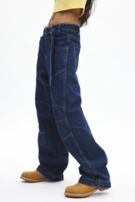 Echo Baggy Belted Cargo Jeans | Nuuly