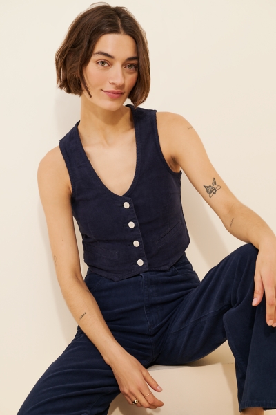 Dallas Corduroy Vest | Nuuly