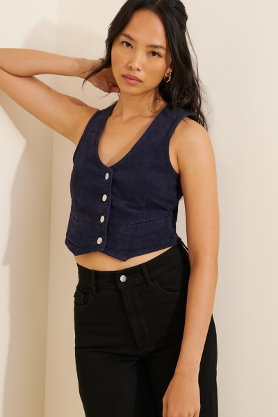 メンズ ROTOL CORDUROY VEST 2
