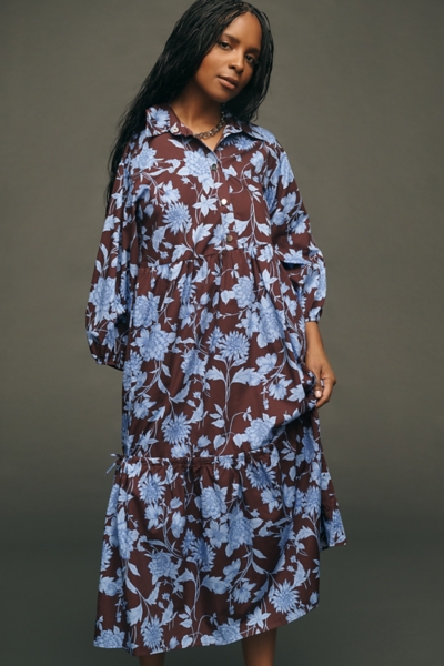 Adaptive Bettina Tiered Shirt Dress | Nuuly