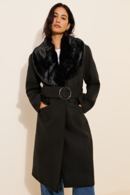 Endless Longline Belted Coat Nuuly