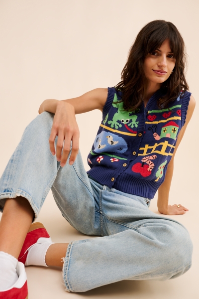 The Critters Sweater Vest | Nuuly