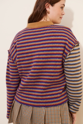 Mix Stripe Pullover Sweater | Nuuly