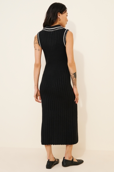 Granger Polo Sweater Midi Dress | Nuuly