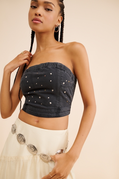Embellished Corset Top | Nuuly