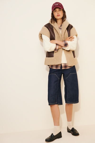 Ace Faux Shearling Vest | Nuuly