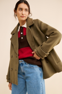 Safalla Wool Blend Double Breasted Jacket | Nuuly