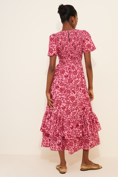 leo lin midi dress Cleo Applique Sleeveless Midi Dress – The Lake Forest Shop