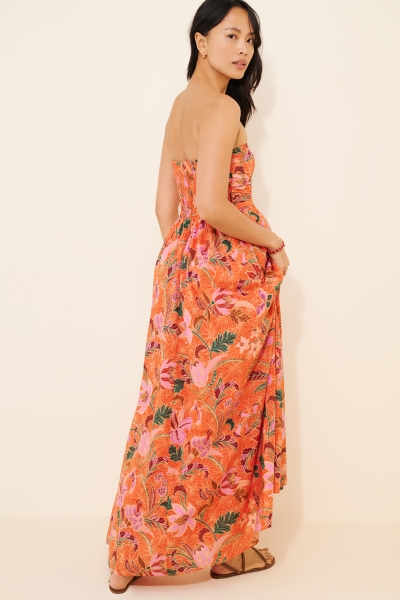 wrapped mini dress Ti Amo Linen Wrap Dress