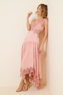 Scarf Tie Maxi Dress