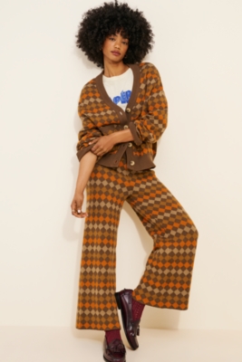 Bruno Argyle Cardigan Sweater | Nuuly