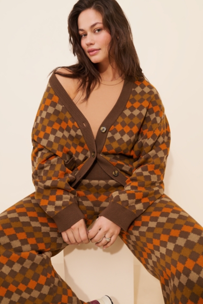 Bruno Argyle Cardigan Sweater | Nuuly