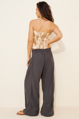 Days End Linen Pull-On Pants