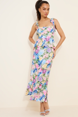 Pauline Peplum Dress ~ Secret Garden – Show Me Your Mumu