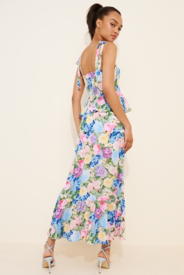 Paxton Peplum Maxi Dress