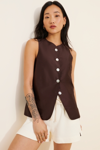 Taffeta Lady Vest | Nuuly