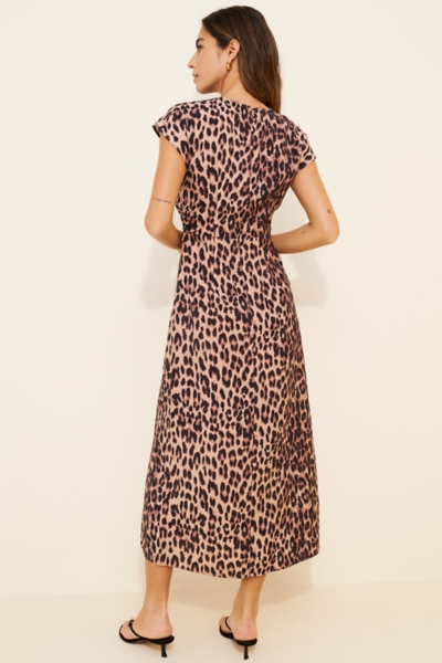 baum und pferdgarten akeyla silk midi dress Baum und Pferdgarten Akeyla Silk Midi Dress
