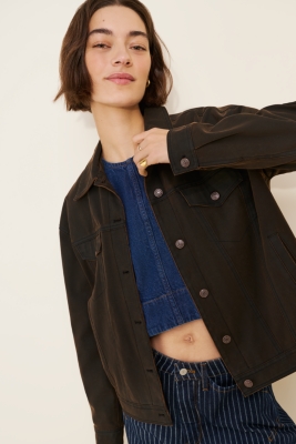Rowan Vegan Suede Jacket | Nuuly