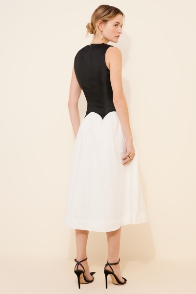 Chapell Flared Skirt Midi Dress | Nuuly