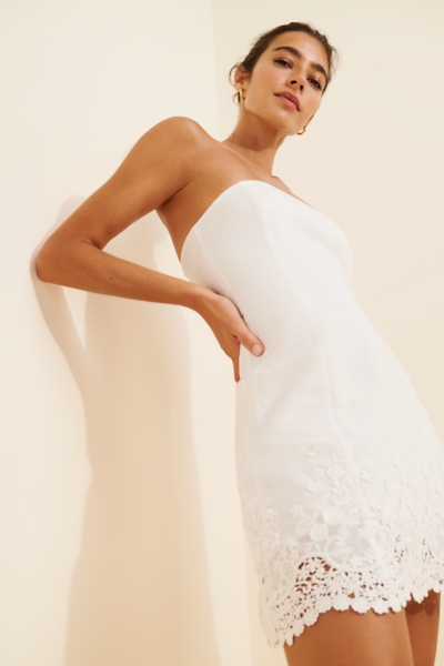 Peplum Mini Dress | Nuuly