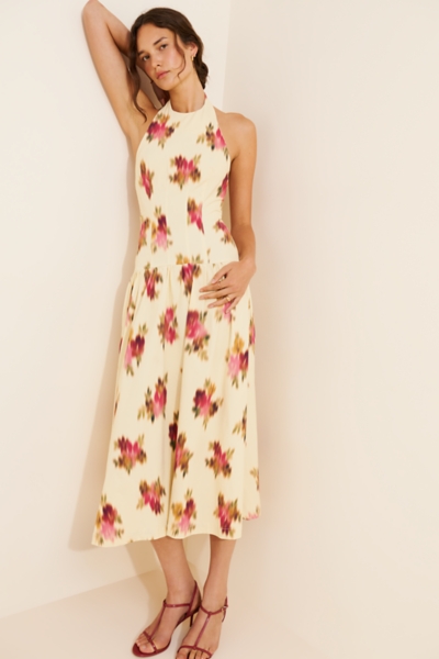 Halter Corset Midi Dress | Nuuly