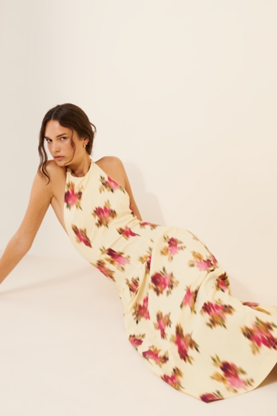 Halter Corset Midi Dress | Nuuly